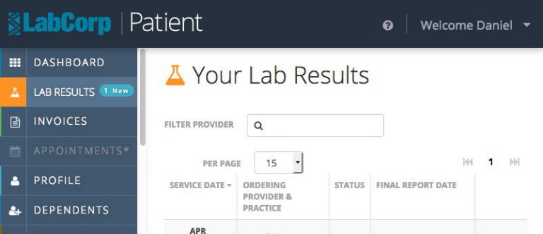 How Do I Access My Lab Test Results Labcorp 2020 Fill And Sign - Vrogue