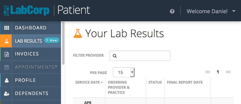 Labcorp Lab Results 